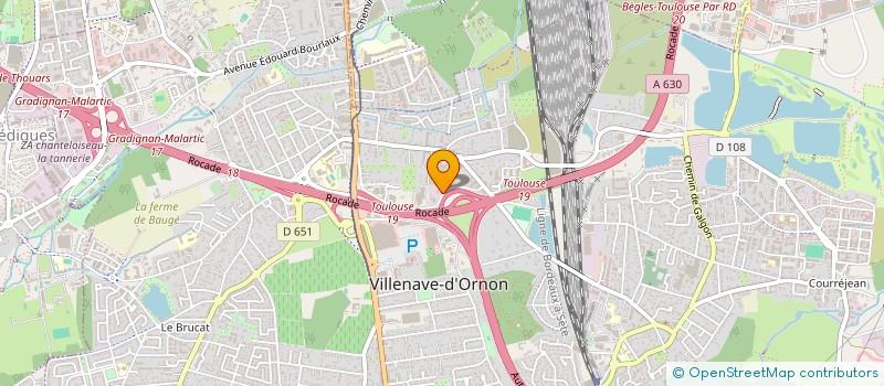 localisation de l'entreprise ASSURANCE F-EME à VILLENAVE-D'ORNON