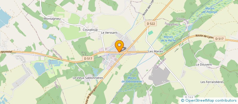 localisation de l'entreprise ASSURANCE GESTION CONSEILS FRANCE  SOLEYMIEU