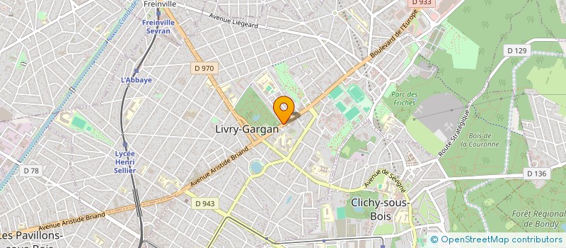 localisation de l'entreprise ASSURANCE RN 3 à LIVRY GARGAN