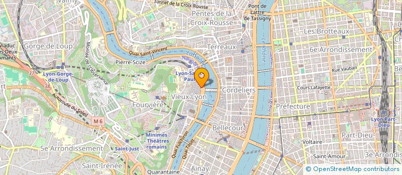 localisation de l'entreprise ASSURANCE ROSET ET CVI  LYON