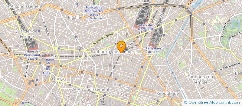 localisation de l'entreprise ASSURANCE VIEILLESSE ARTISANS CNAVC à PARIS