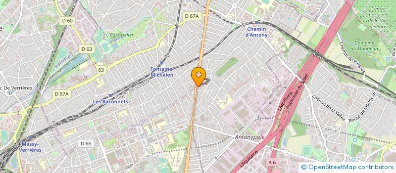 localisation de l'entreprise ASSURANCES 5000 FRANCE à ANTONY