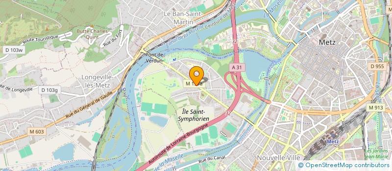 localisation de l'entreprise ASSURANCES BROGGI  MONTIGNY-LES-METZ