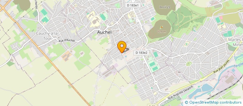 localisation de l'entreprise ASSURANCES CONSEIL SANTE à AUCHEL