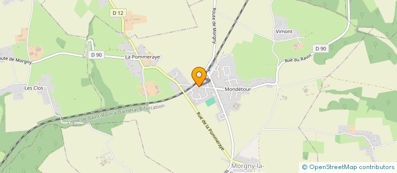 localisation de l'entreprise ASSURANCES CONSEILS ET AUDITS PROFESSIONNELS  MORGNY-LA-POMMERAYE