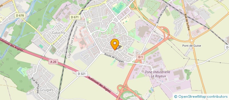 localisation de l'entreprise ASSURANCES CONSEILS FINANCE  TRAVECY