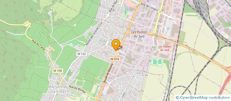 localisation de l'entreprise ASSURANCES CONSEILS SERVICES ET SOLUTIONS à MARSANNAY-LA-COTE