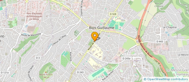 localisation de l'entreprise ASSURANCES COURTAGE ET FINANCEMENT - ACF  ISNEAUVILLE