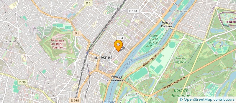 localisation de l'entreprise ASSURANCES DE L'ADOUR à SURESNES