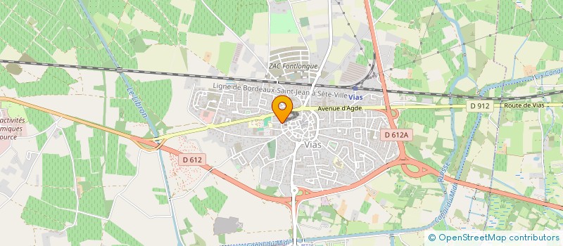 localisation de l'entreprise ASSURANCES DE LA ROSA  VIAS