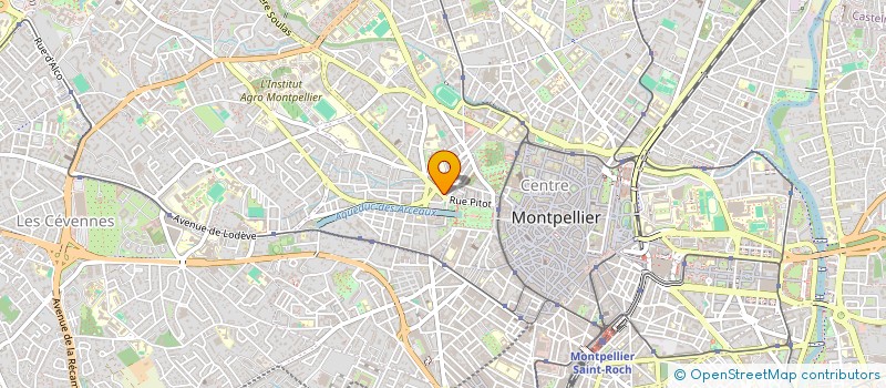 localisation de l'entreprise ASSURANCES DES ARCEAUX à MONTPELLIER