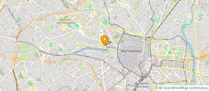 localisation de l'entreprise ASSURANCES DES ARCEAUX à MONTPELLIER