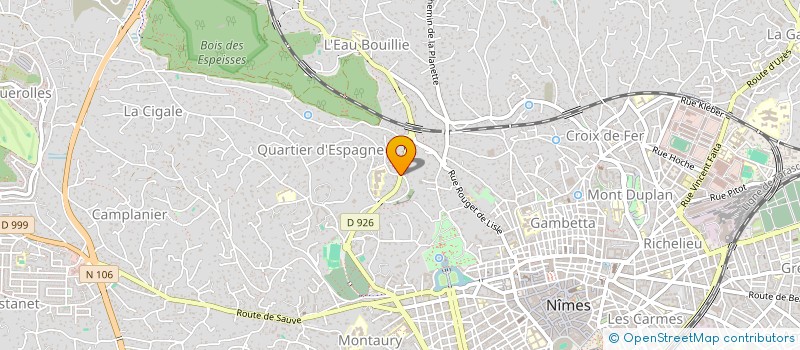 localisation de l'entreprise ASSURANCES DU MIDI  NIMES