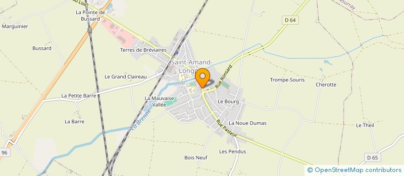 localisation de l'entreprise ASSURANCES ET CONSEILS LORUSSO  SAINT-AMAND-LONGPRE