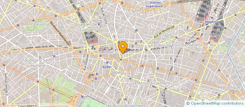 localisation de l'entreprise ASSURANCES ET CONSEILS MONCEY  PARIS