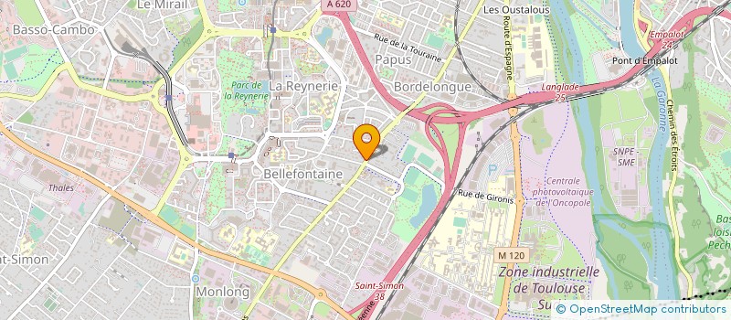 localisation de l'entreprise ASSURANCES ET PLACEMENTS 31 à TOULOUSE