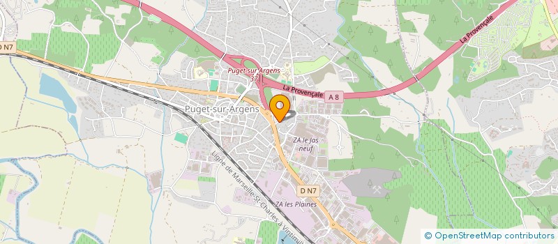 localisation de l'entreprise ASSURANCES LLACER à PUGET-SUR-ARGENS