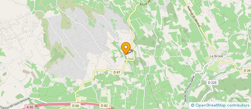 localisation de l'entreprise ASSURANCES MEDICA  LA CADIERE-D'AZUR