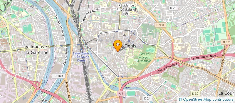 localisation de l'entreprise ASSURANCES N1 à SAINT-DENIS