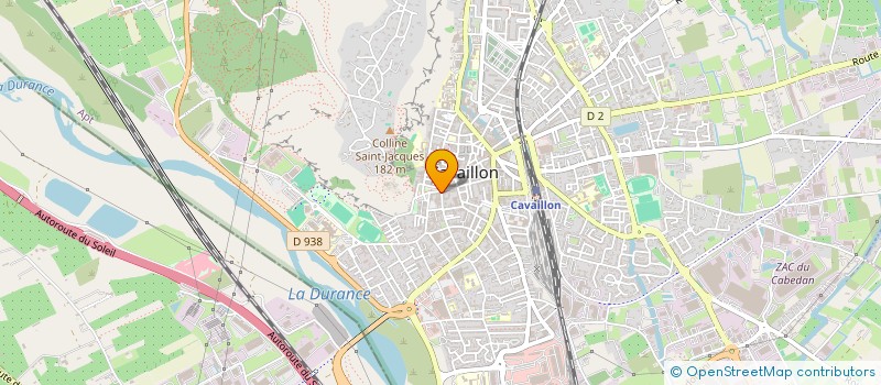 localisation de l'entreprise ASSURANCES NADOTTI  CAVAILLON