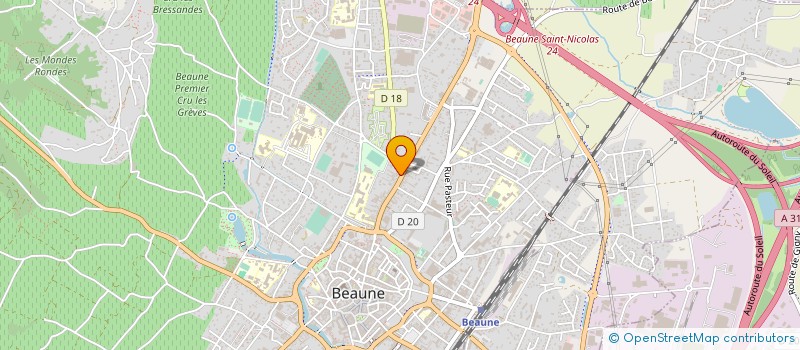 localisation de l'entreprise ASSURANCES PATRIMOINE CONSEILS  BEAUNE