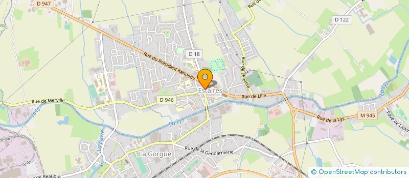 localisation de l'entreprise ASSURANCES PREVOYANCE ET PATRIMOINE  ESTAIRES