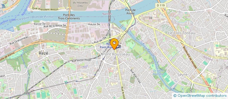 localisation de l'entreprise ASSURANCES ROGER SEBASTIEN ET ASSOCIES  REZE