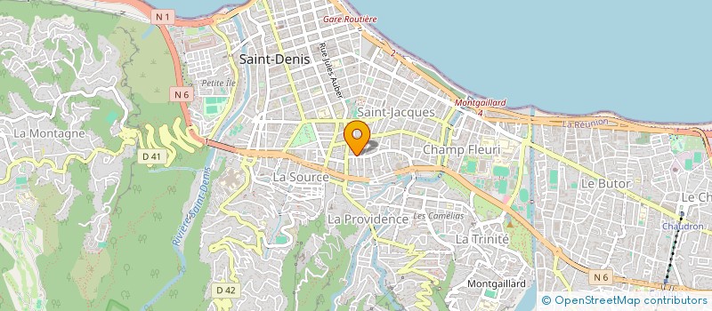 localisation de l'entreprise ASSURANCES SERVICES CONSEILS à SAINT-DENIS