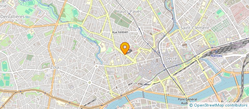 localisation de l'entreprise ASSURANCES TANVEZ - LE VACON à NANTES