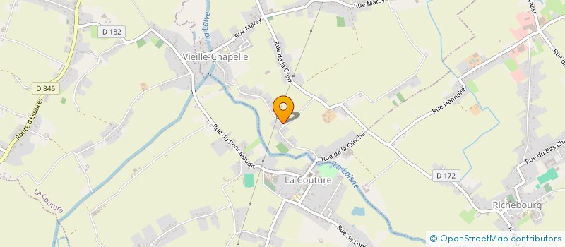 localisation de l'entreprise ASSURANCES TREHOUX  VIEILLE-CHAPELLE