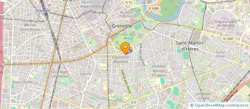 localisation de l'entreprise ASSURAVENIRCOURTAGE à GRENOBLE