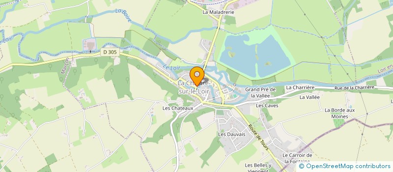 localisation de l'entreprise ASSURE AU BON PRIX  LA CHARTRE-SUR-LE-LOIR