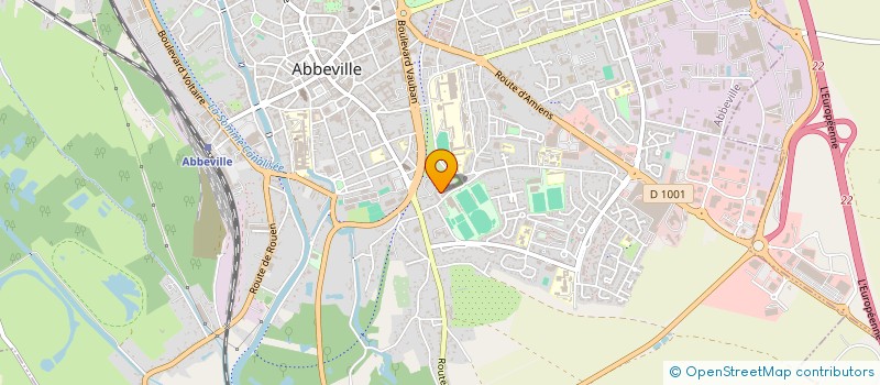 localisation de l'entreprise ASSURE ET FINANCE à ABBEVILLE