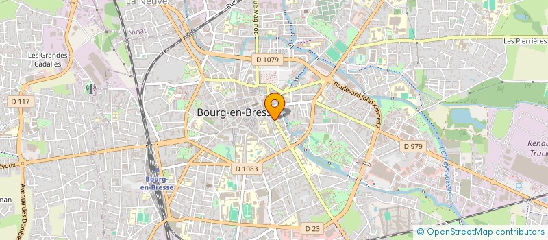 localisation de l'entreprise ASSURECO à BOURG-EN-BRESSE
