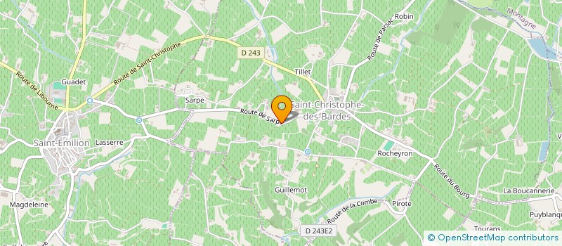 localisation de l'entreprise ASSURENOUS  SAINT-CHRISTOPHE-DES-BARDES