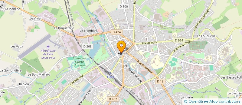 localisation de l'entreprise ASSUREXCEL à SAINT-GEORGES-DES-GROSEILLERS