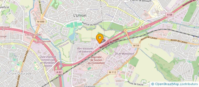 localisation de l'entreprise ASSURFINANCE à TOULOUSE