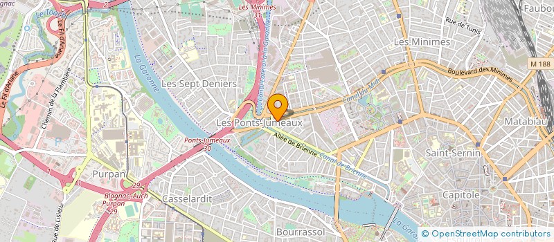 localisation de l'entreprise ASSURFINANCE ASSURANCES à TOULOUSE