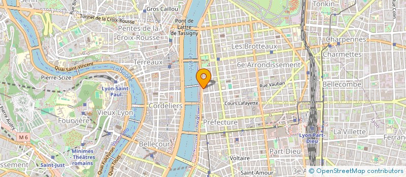 localisation de l'entreprise ASSURGERANCE à LYON