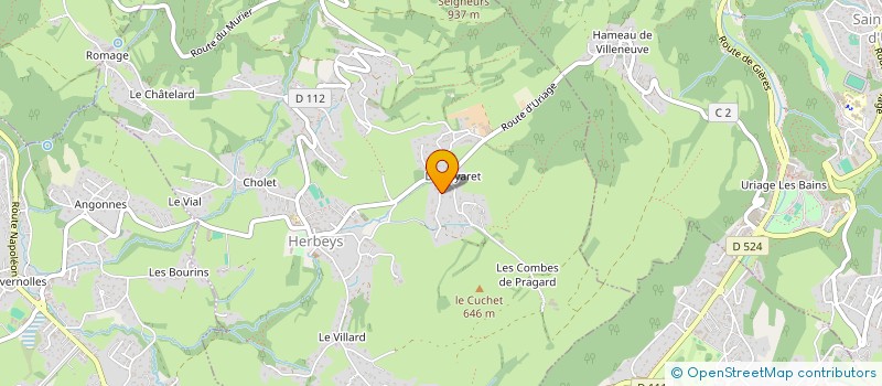 localisation de l'entreprise ASSURH AUDIT CONSEIL  HERBEYS