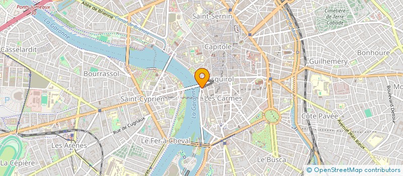 localisation de l'entreprise ASSURINCO ASSURANCE VOYAGE à TOULOUSE