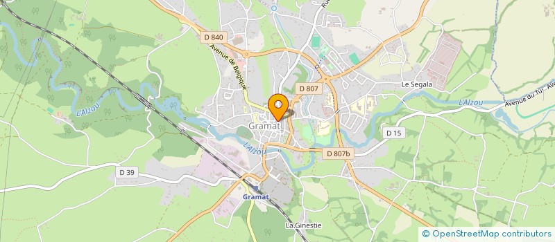 localisation de l'entreprise ASSURPRO  BRIVE-LA-GAILLARDE