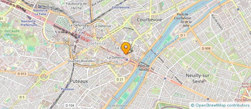localisation de l'entreprise ASSURTECH AI à COURBEVOIE