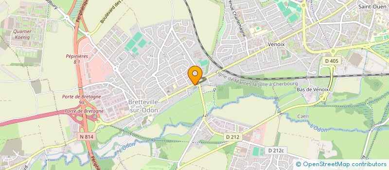 localisation de l'entreprise ASSURVILLE  BRETTEVILLE-SUR-ODON