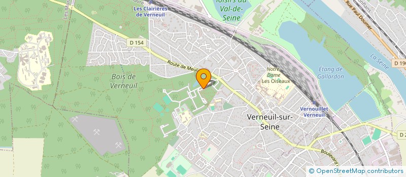 localisation de l'entreprise ASSUTEYA à VERNEUIL-SUR-SEINE