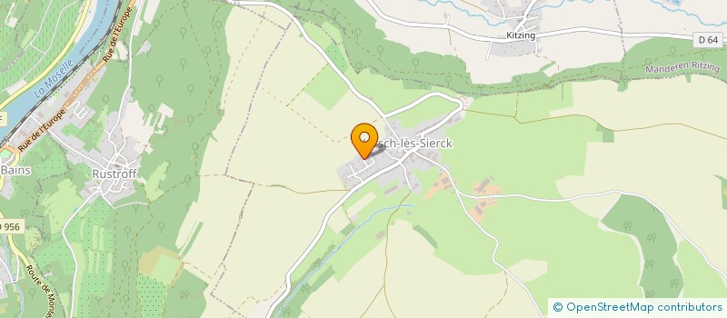 localisation de l'entreprise ASSV  KIRSCH-LES-SIERCK