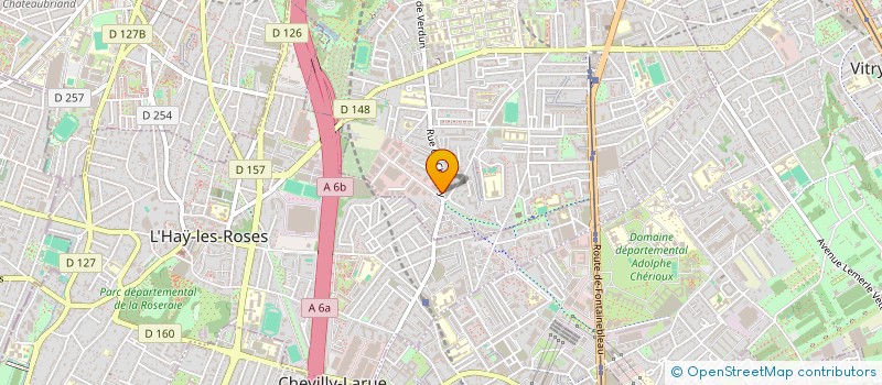 localisation de l'entreprise ASSYA  VILLEJUIF