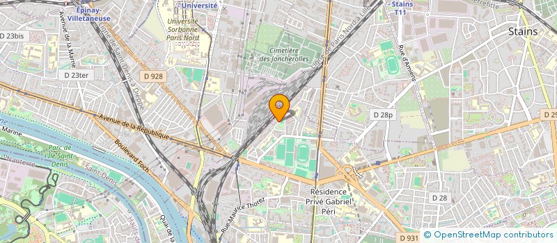 localisation de l'entreprise ASSYA à SAINT-DENIS