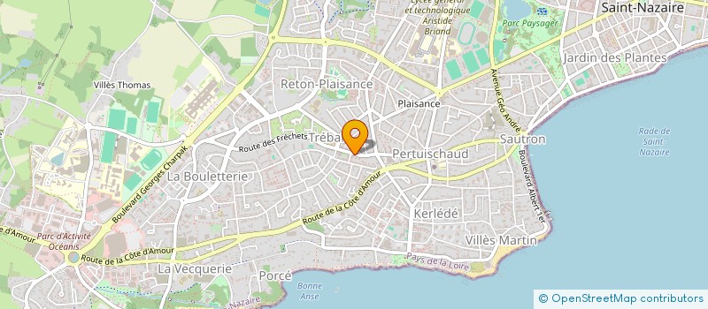 localisation de l'entreprise ASSYA CONSULTING  SAINT-NAZAIRE