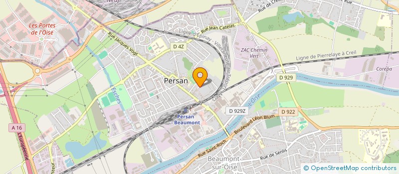 localisation de l'entreprise ASSYTEC à PERSAN